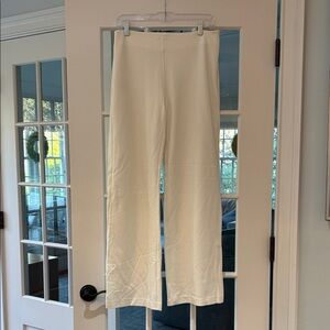 J. McLaughlin Carter stretch  Cream Women's side zip Pants size 8